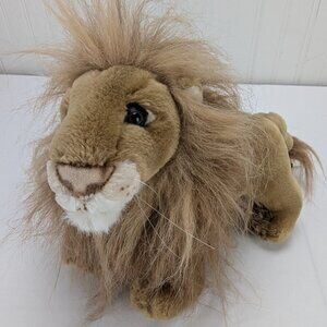 Jungle Joe's Safari Friends Longfellow The Lion Talking Stuffed Animal Plush 8"